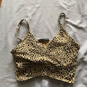 Brandy Melville Cheetah/Leopard Top